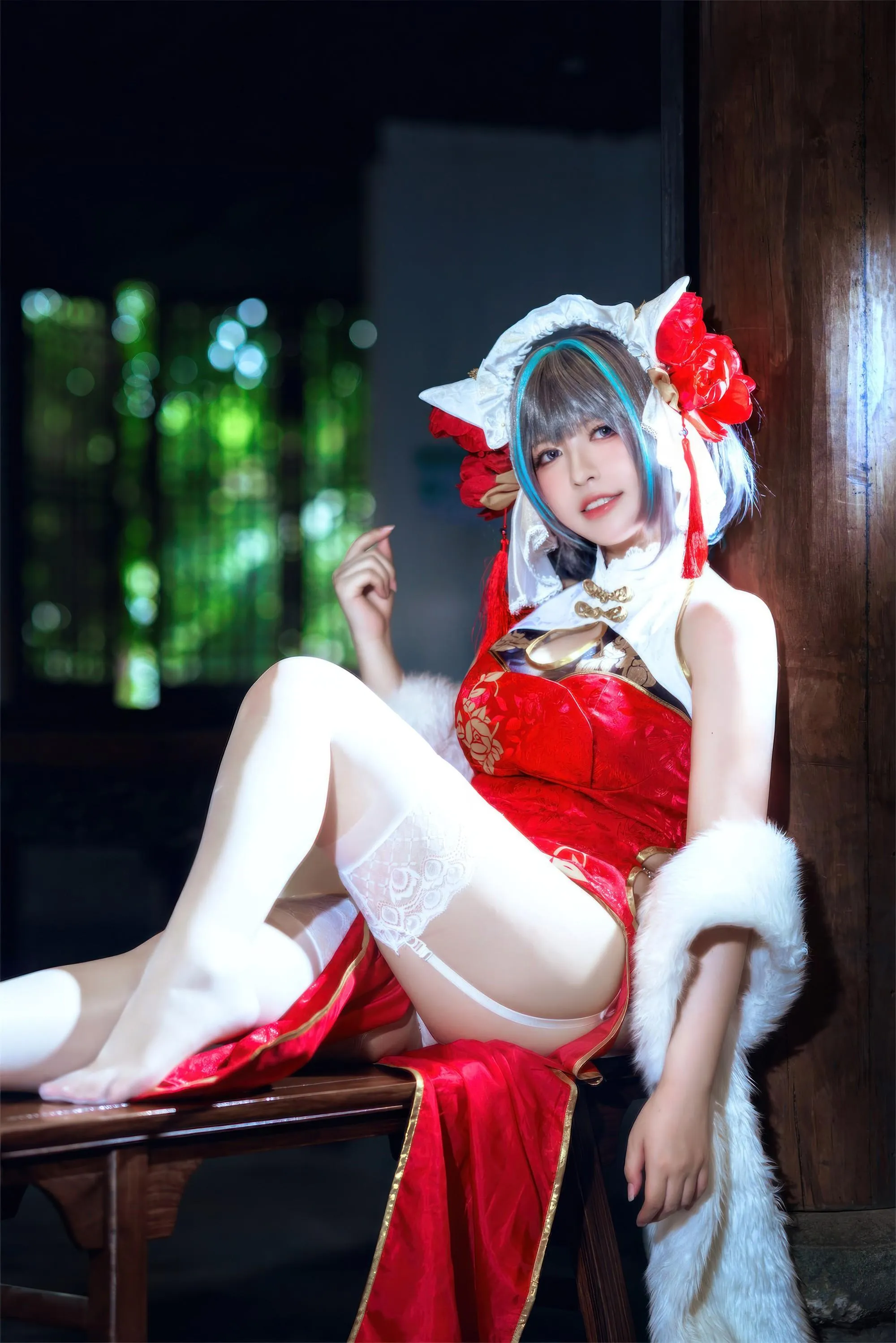 BANBANKO 半半子 – NO.72  柴郡中华娘旗袍 [45P]插图5
